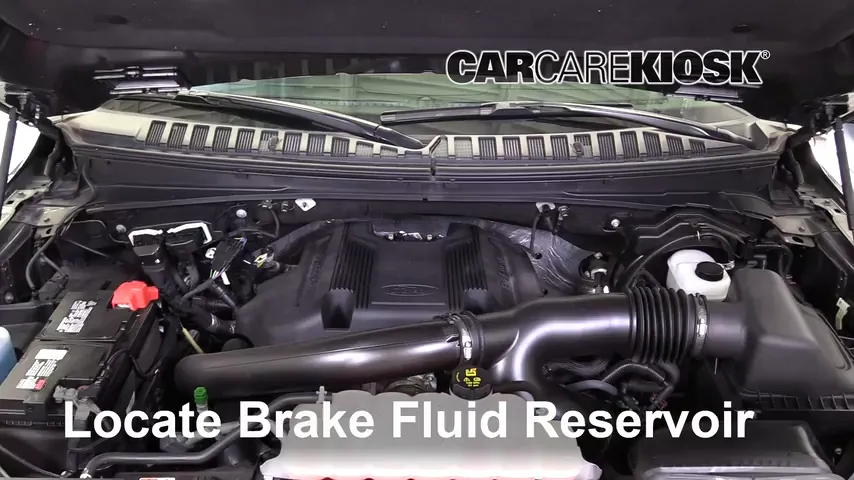 2018 Ford Expedition Max XLT 3.5L V6 Turbo Brake Fluid Add Fluid